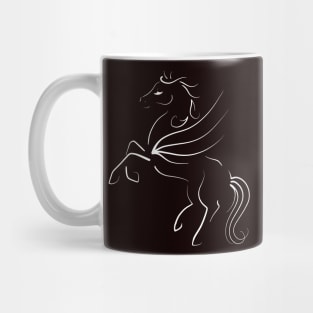 Elegant Pegasus Mug